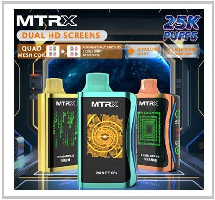 MTRX MX25000 Disposable 5 EJuice Corner Buy Vape Juice, ELiquids