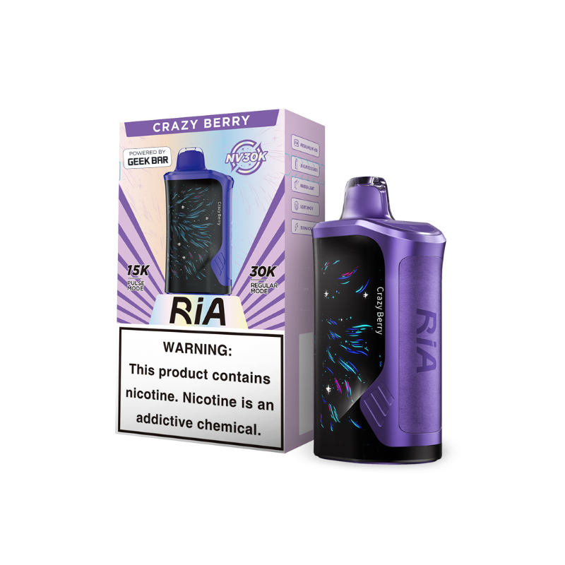 RIA NV30K Disposable 5% (POWERED BY GEEK BAR) (Display Box of 5)