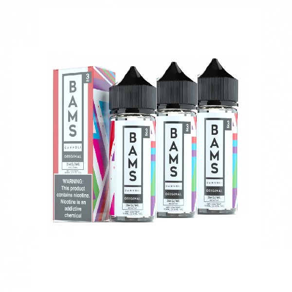 Bam's Cannoli 100mL 3 bottle deal