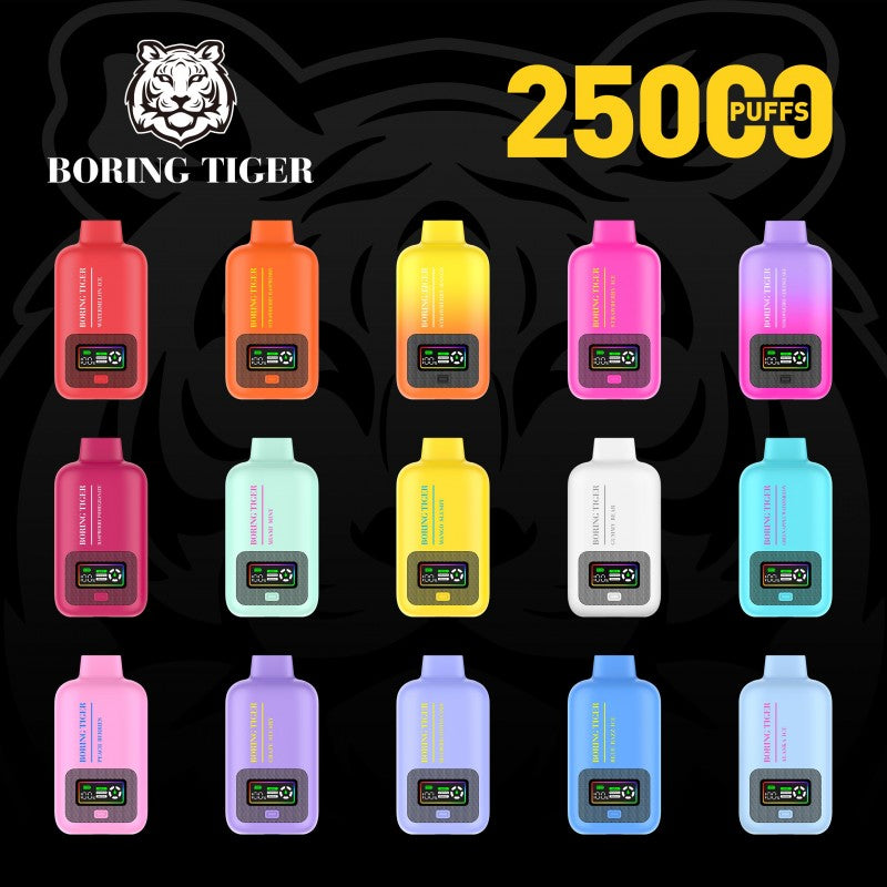Boring Tiger 25000 Disposable 5% (1 box - 5 disposables)