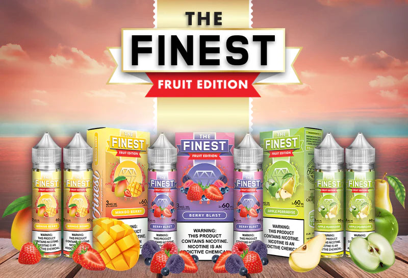 The Finest 60ml Ejuice (6 BOTTLE DEAL)