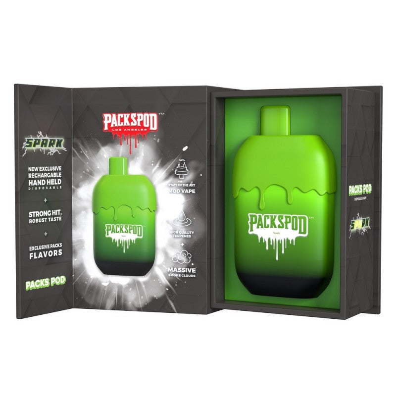 PacksPod 5000 Puff Disposable (box of 5 disposables)