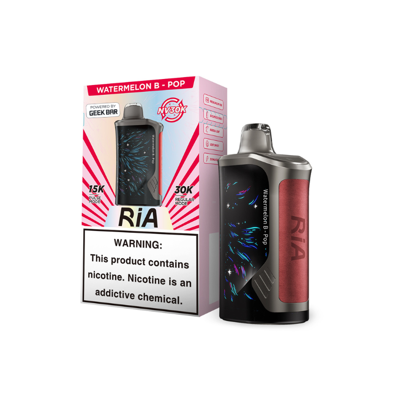 RIA NV30K Disposable 5% (POWERED BY GEEK BAR) (Display Box of 5)