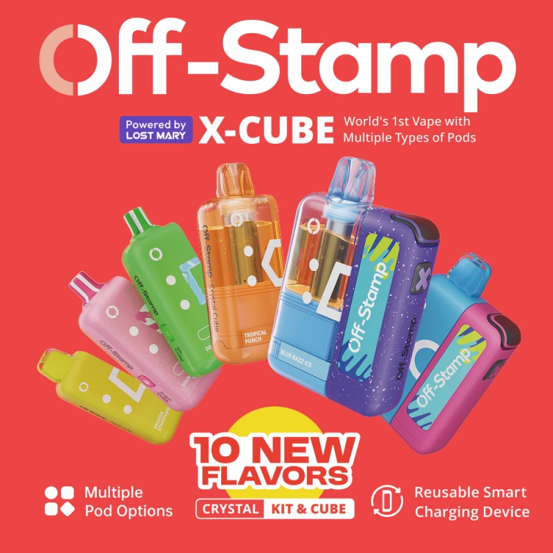 Off-Stamp X-Cube Crystal Cube Pod Disposable 5% (KIT)
