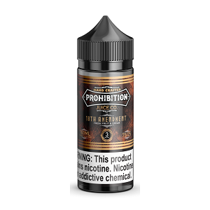 Prohibition Juice Co. 100ml Ejuice (3 bottle deal)