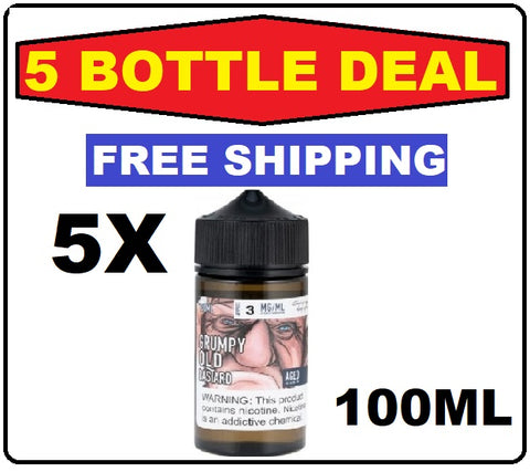 E-Juice Corner | Buy Vape Juice, E-Liquids & E-Juice,- Micro Brew Vapor - Grumpy Old Bastard 100mL - E-Juice Corner