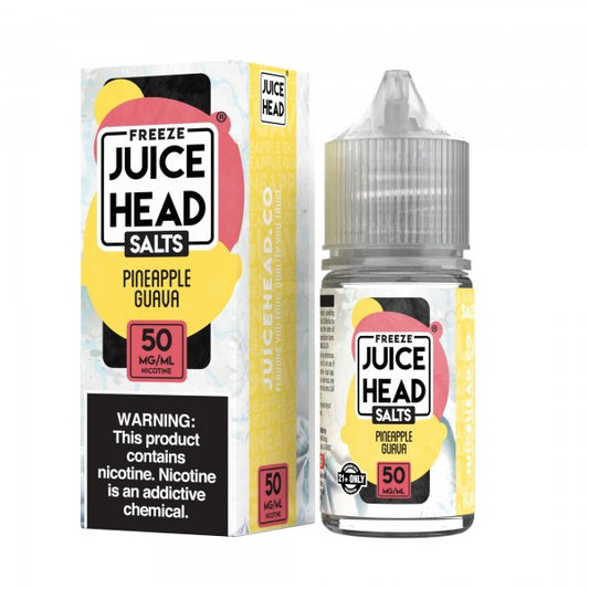Juice Head Freeze Synthetic Salts - Pineapple Guava Freeze 30mL