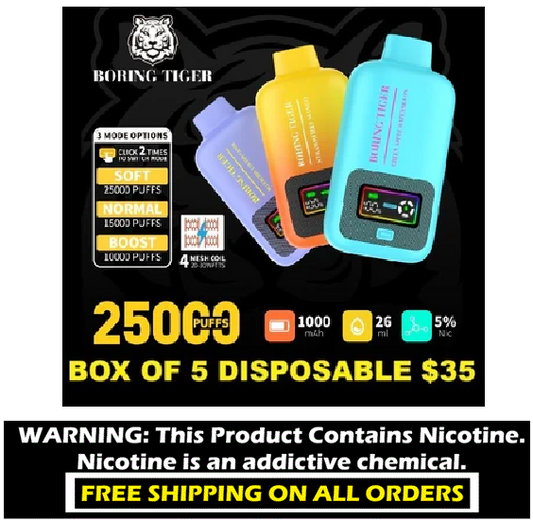Boring Tiger 25000 Disposable 5% E-Juice Corner | Buy Vape Juice, E-Liquids & Disposables Boring Tiger 25000 Disposable 5% E-Juice Corner | Buy Vape Juice, E-Liquids & Disposables