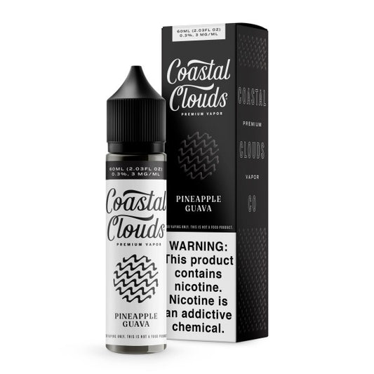 Coastal Clouds - Pineapple Guava 60mL (Previously Guava Punch)