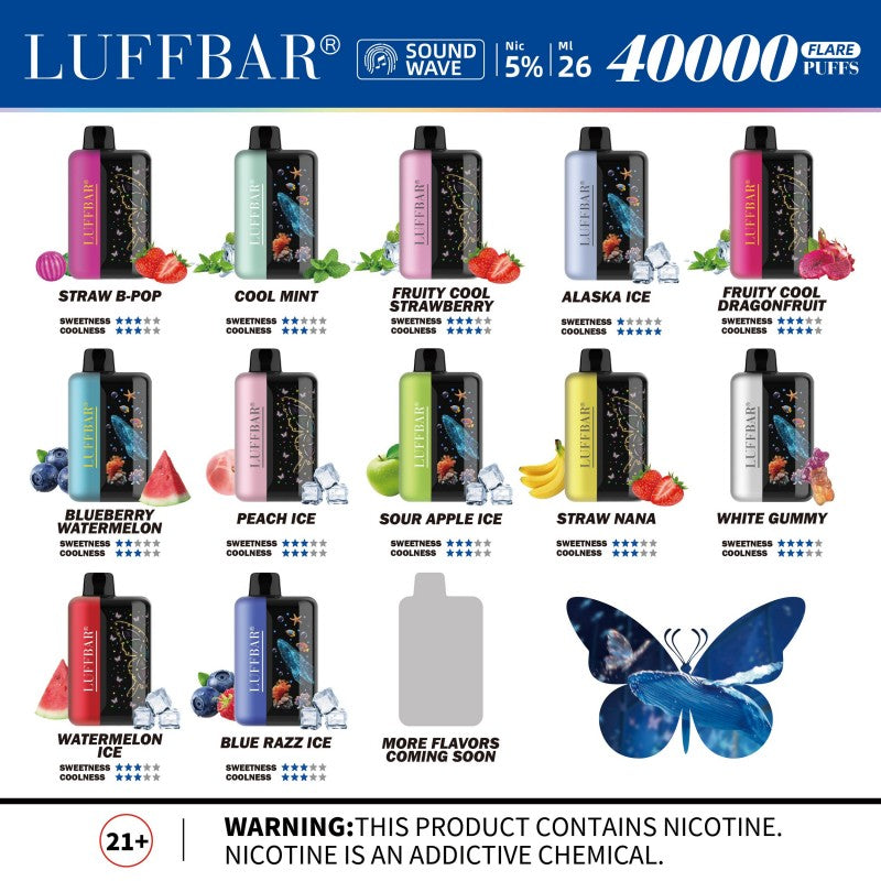 LuffBar Flare 40K Disposable 5%