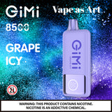 GiMi by Flum: 8500 Disposable 5%