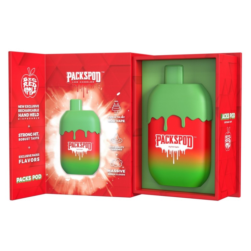 PacksPod 5000 Puff Disposable (box of 5 disposables)
