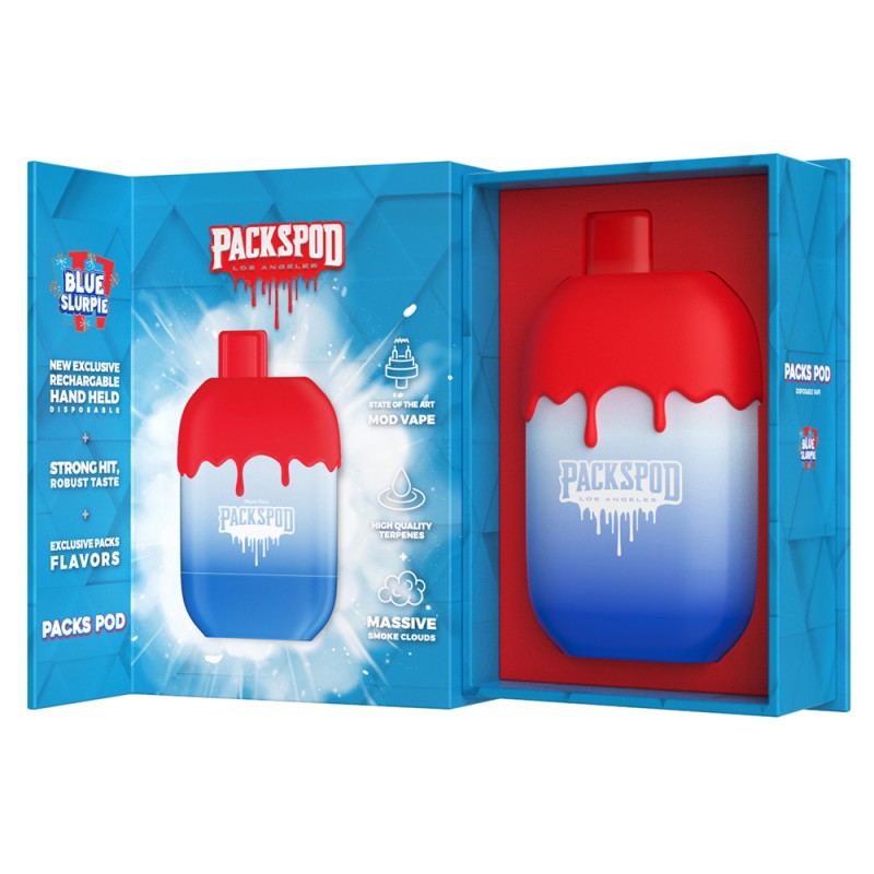 PacksPod 5000 Puff Disposable (box of 5 disposables)