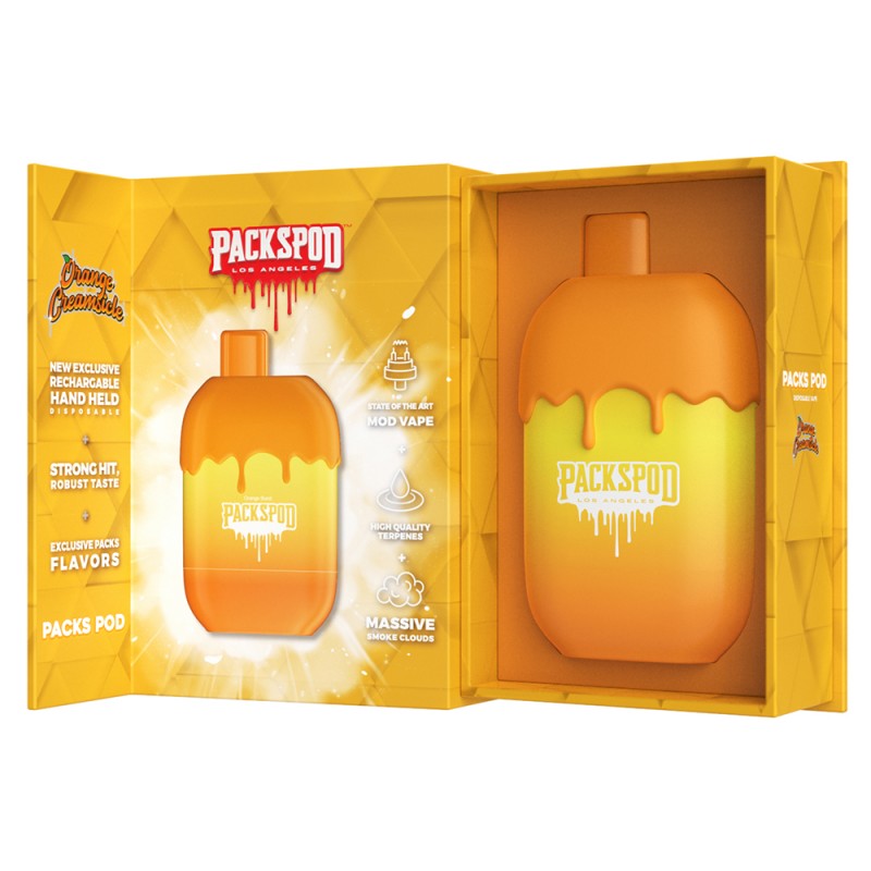 PacksPod 5000 Puff Disposable (box of 5 disposables)