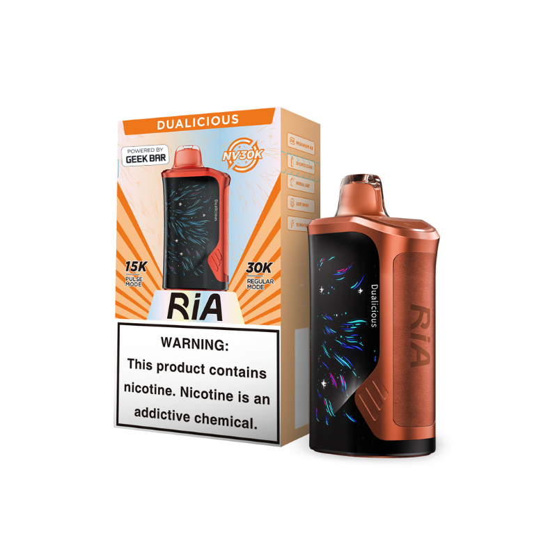 RIA NV30K Disposable 5% (POWERED BY GEEK BAR) (Display Box of 5)Dualicious