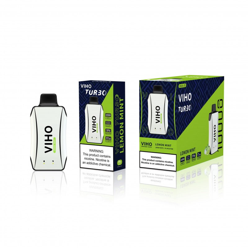 Viho Turbo 10000 puff 5% (50 mg) nicotine rechargeable cool mint