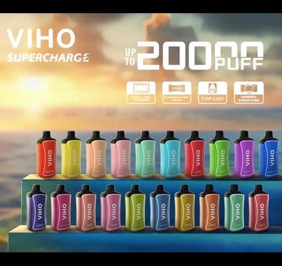 VIHO Supercharge 20K WHOLESALE (20  DISPOSABLE)