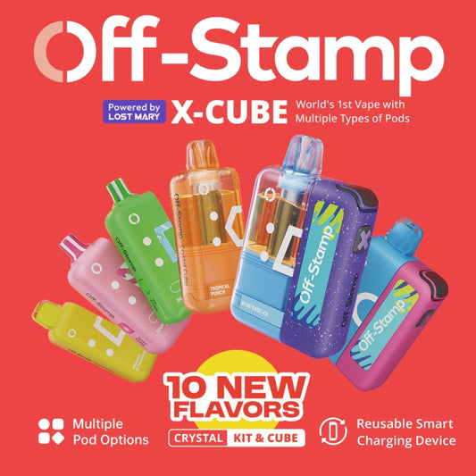 Off-Stamp X-Cube Crystal Cube Pod Disposable 5% (KIT)