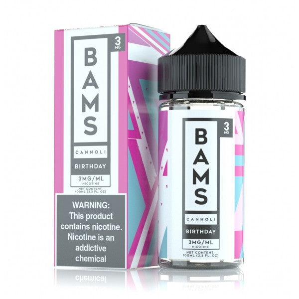 Bam's Cannoli 100mL 3 bottle deal