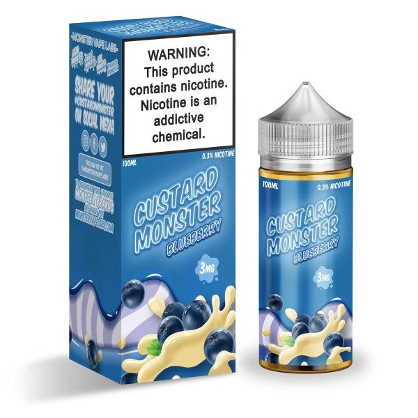 Custard Monster 100ml Ejuice (3 bottle deal)