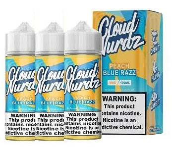 Cloud Nurdz - Peach Blue Razz 100mL - E-Juice Corner | Buy Vape Juice, E-Liquids & E-Juice