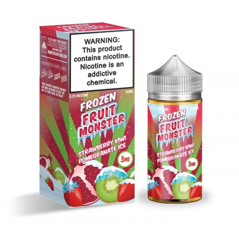 Frozen Fruit Monster- Strawberry Kiwi Pomegranate Ice