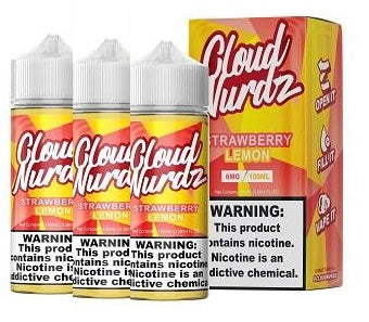 Cloud Nurdz - Strawberry Lemon 100mL - E-Juice Corner | Buy Vape Juice, E-Liquids & E-Juice