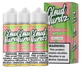 Cloud Nurdz - Watermelon Apple 100mL - E-Juice Corner | Buy Vape Juice, E-Liquids & E-Juice