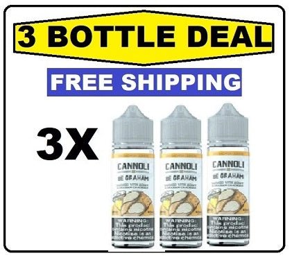 E-Juice Corner | Buy Vape Juice, E-Liquids & E-Juice,- Cassadaga - Cannoli Be Graham 60mL - E-Juice Corner