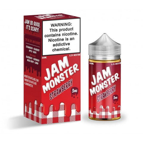 Jam Monster- Strawberry Jam 100mL